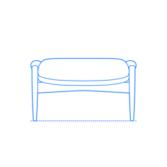 Furniture Ottomans Footstools Seal Footstool Silhouette Svg Vector, Free Vectors File
